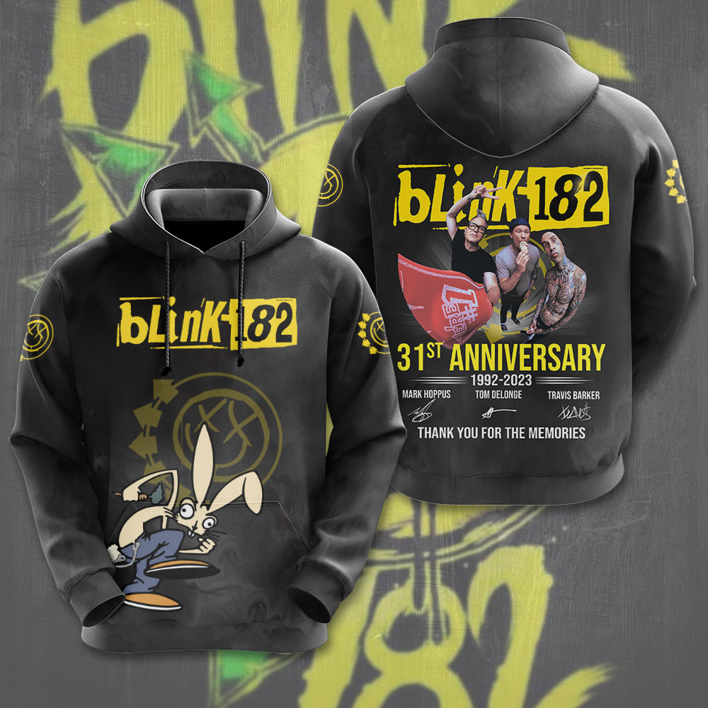 Blink 182 3D Apparels VANDH485 Hanh Hoodie