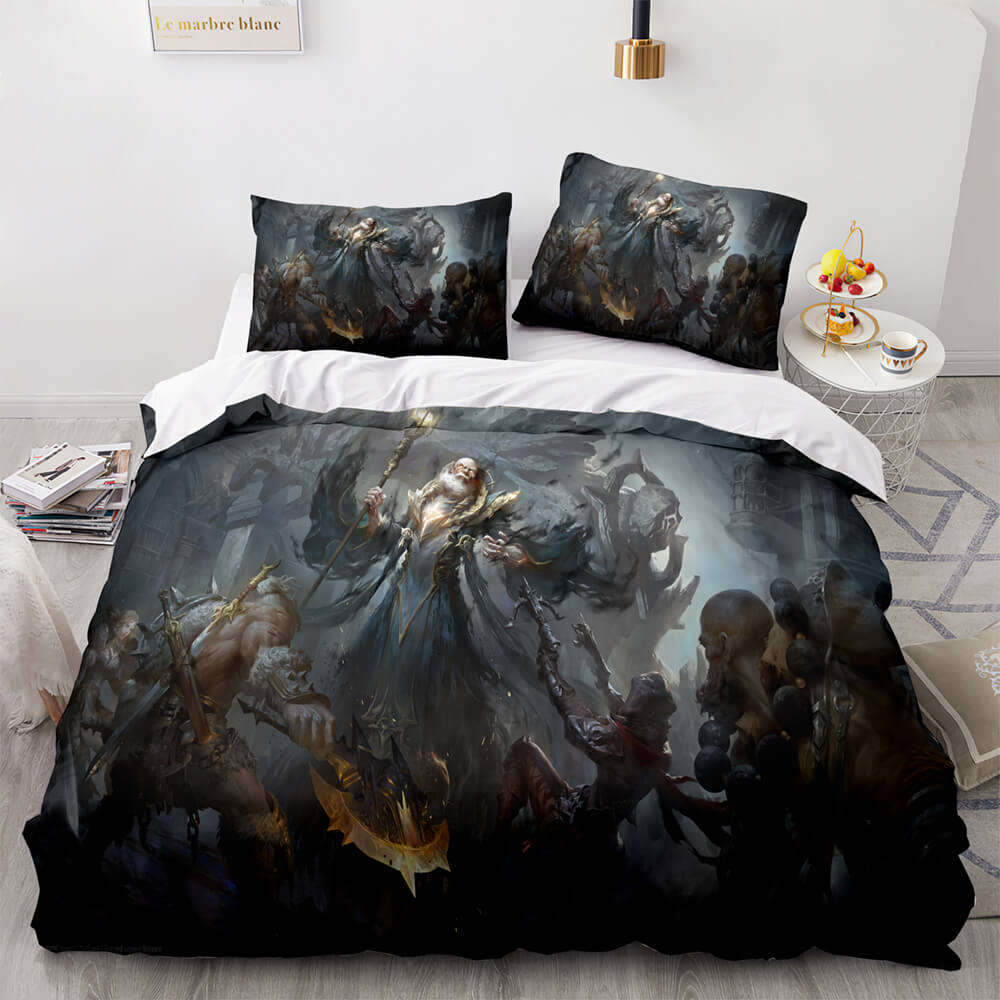 BlizzardStarCraftCosplayBeddingSetsComforterDuvetCoversSheets 4