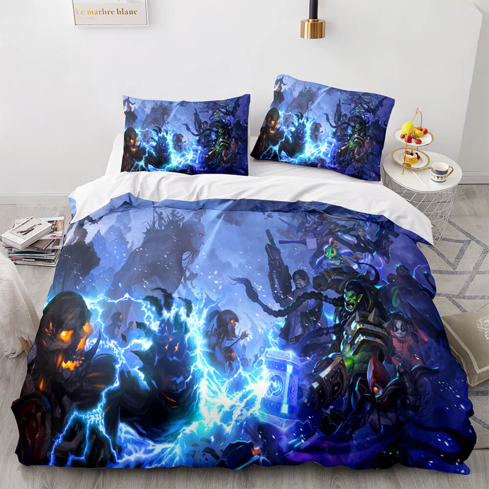 BlizzardStarCraftCosplayBeddingSetsComforterDuvetCoversSheets 5