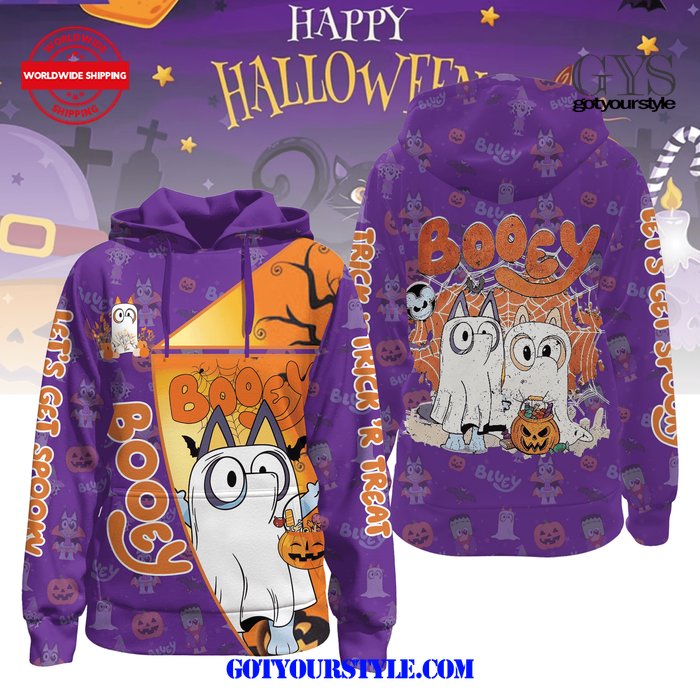 Bluey Happy Halloween 2024 New Edition Hoodie 1