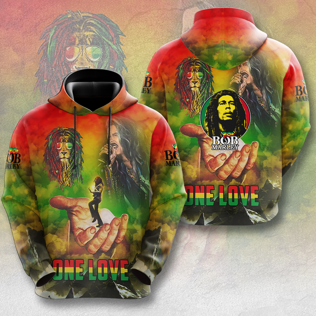 Bob Marley Hoodie HUANNM4099 BM1 Linh