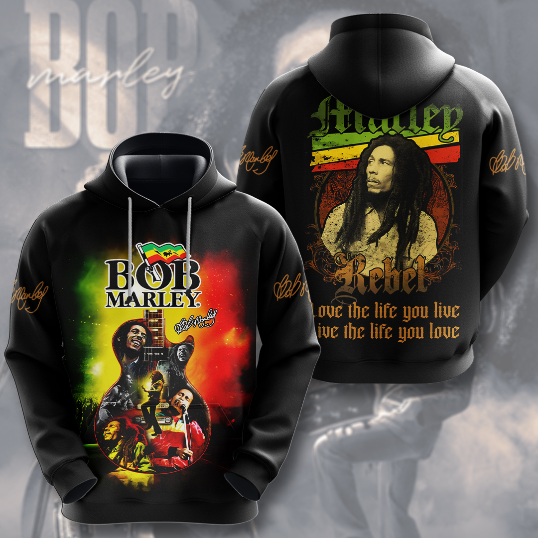 Bob Marley hoodie HUANNM4179 BM1 Yuna