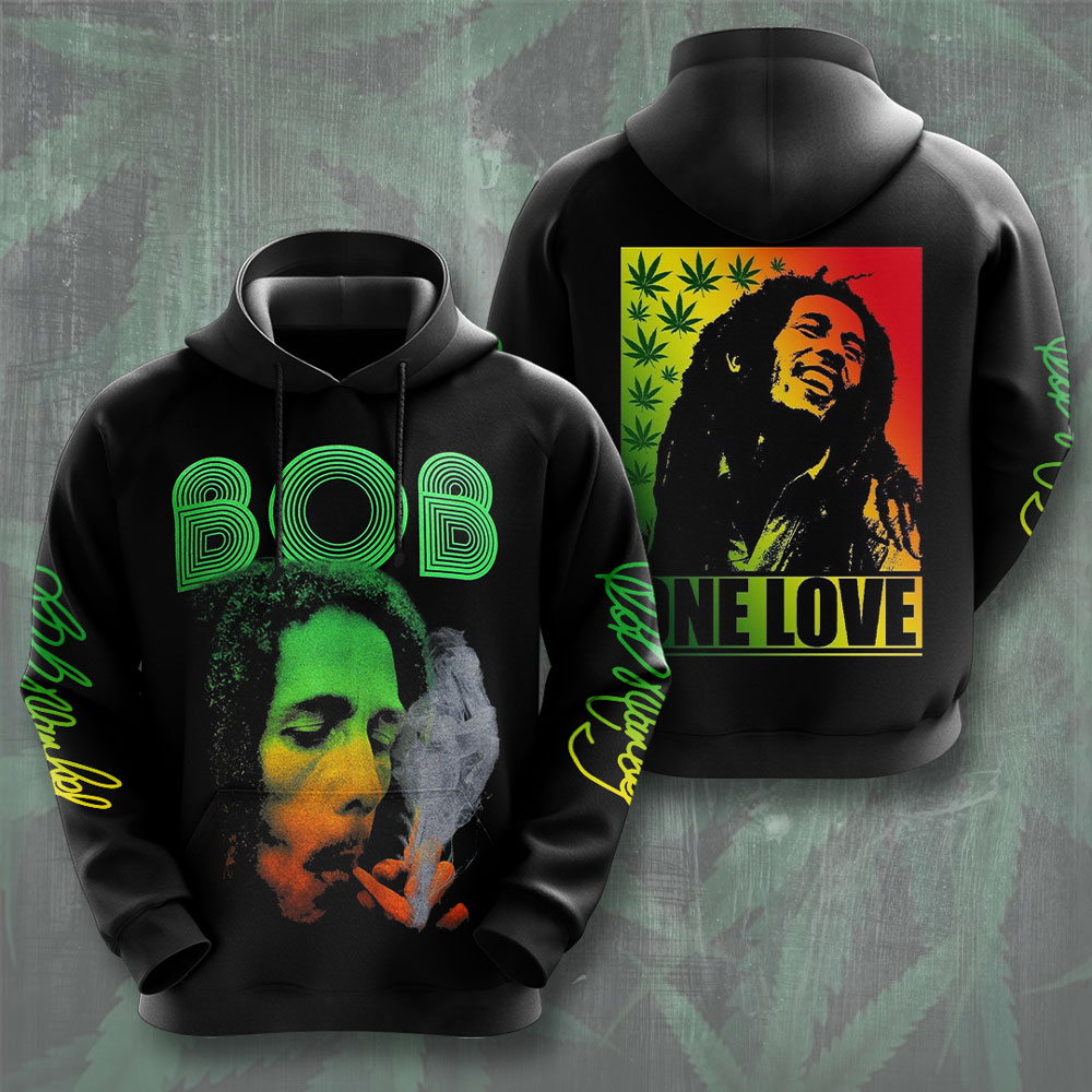 Bob Marley x Weed HOODIE VANDH1684 PANH