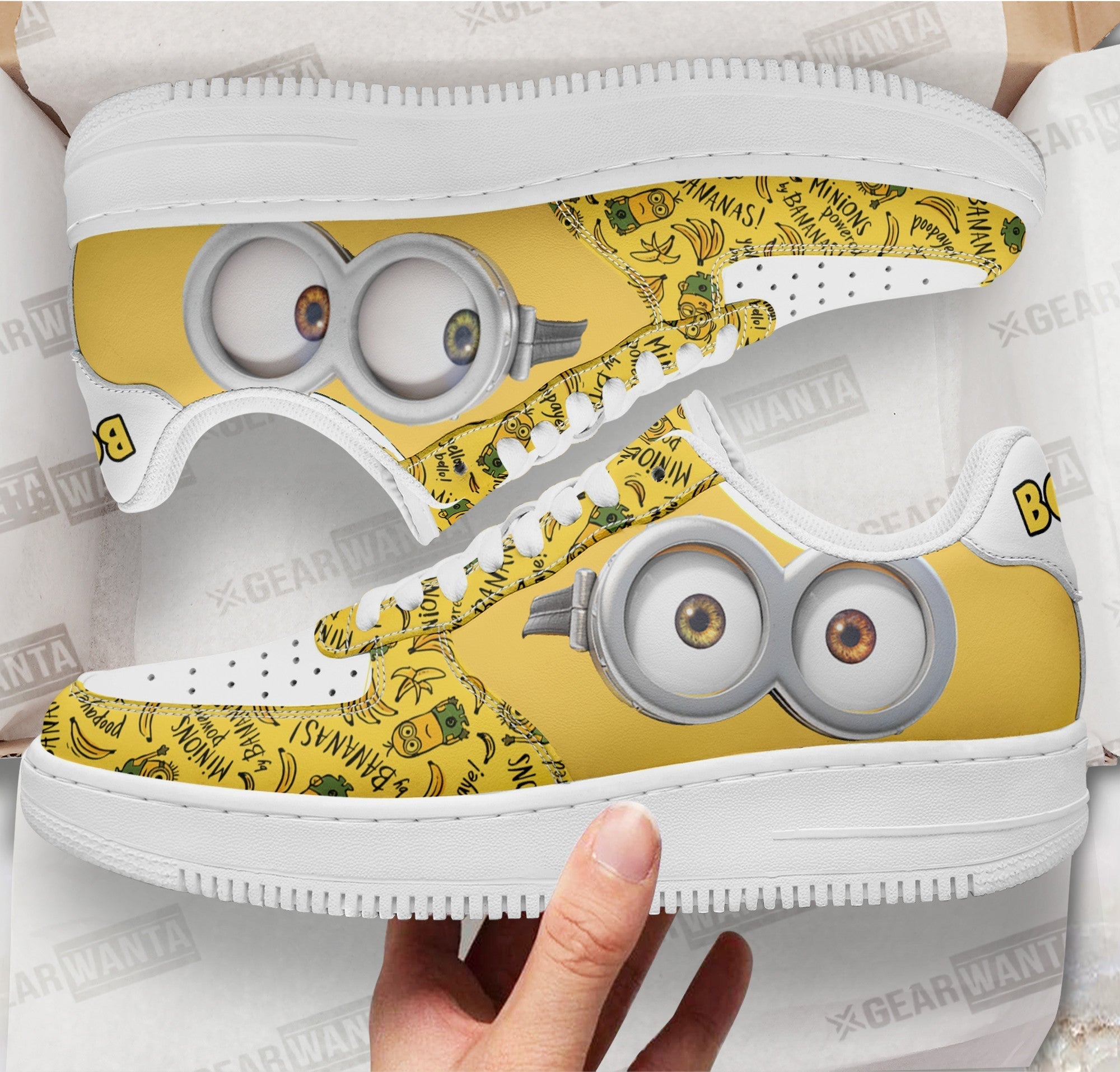 Bob Minion Air Sneakers Custom Shoes 1 GearWanta