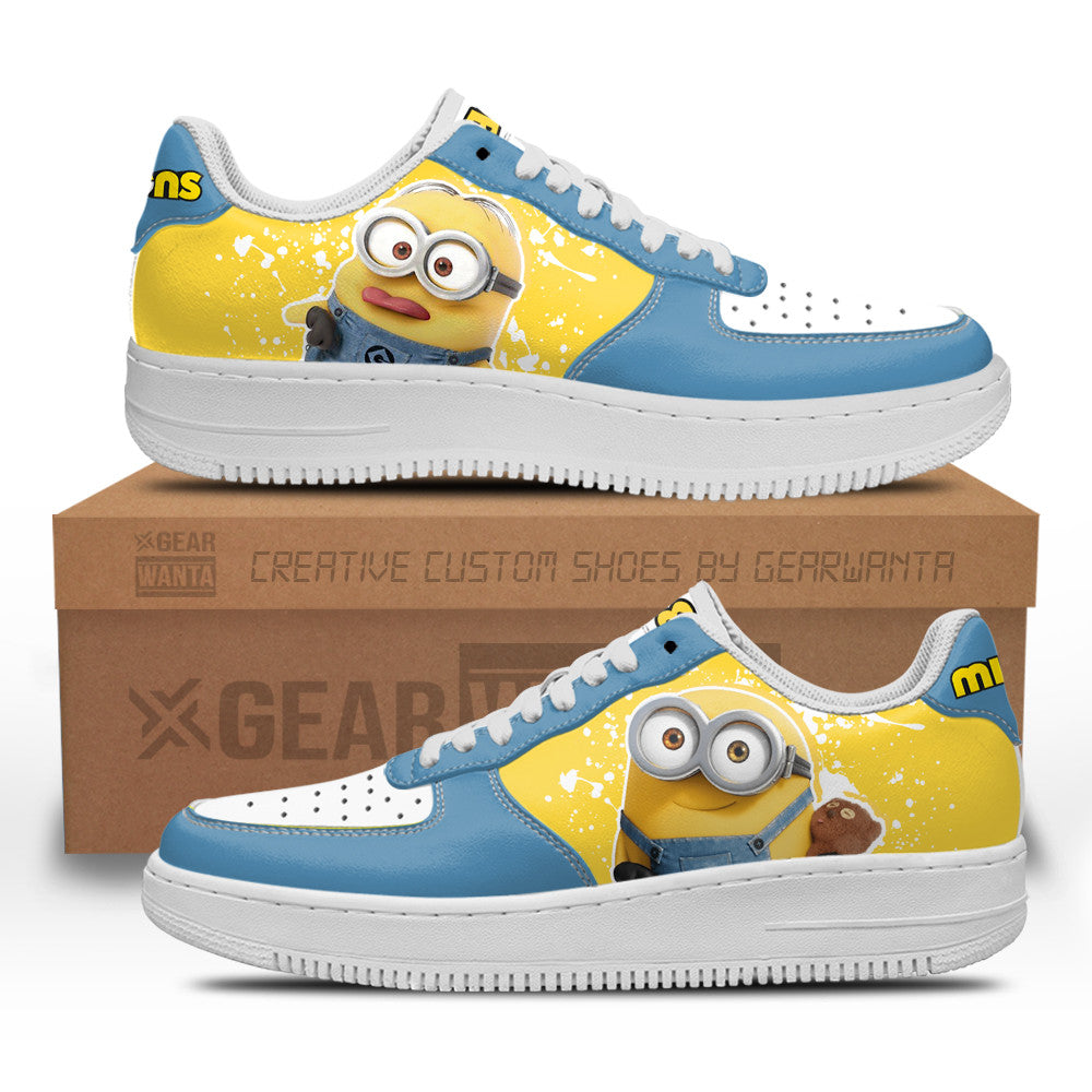 Bob Minion Custom Air Sneakers QD06 1 GearWanta