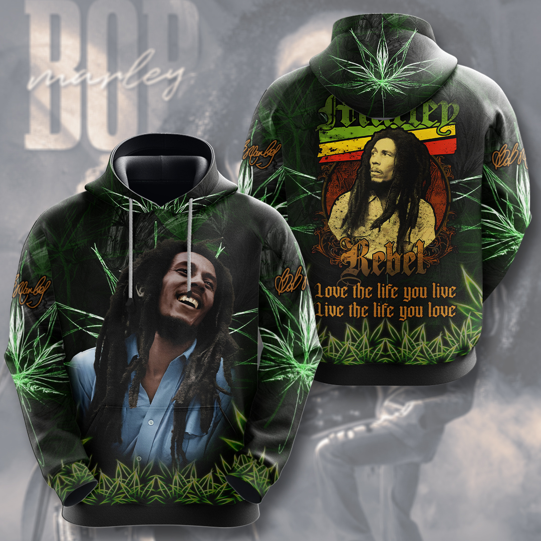 Bob Marley hoodie HUANNM4168 BM1 Yuna