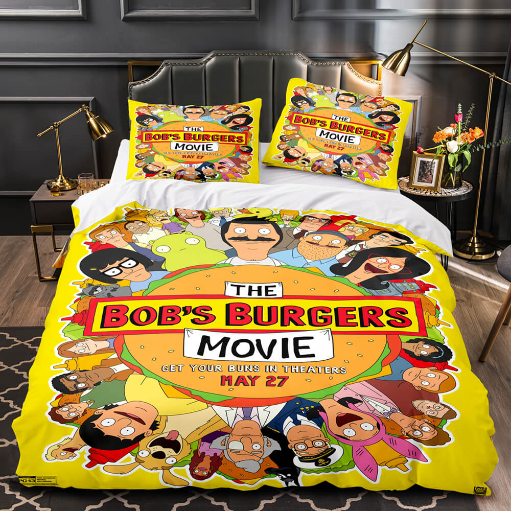 Bob sBurgersTheMovieBeddingSetQuiltDuvet 0