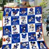 Boise State Broncos NCAA Mickey Disney Fleece Blanket Quilt2B1 hJVTz