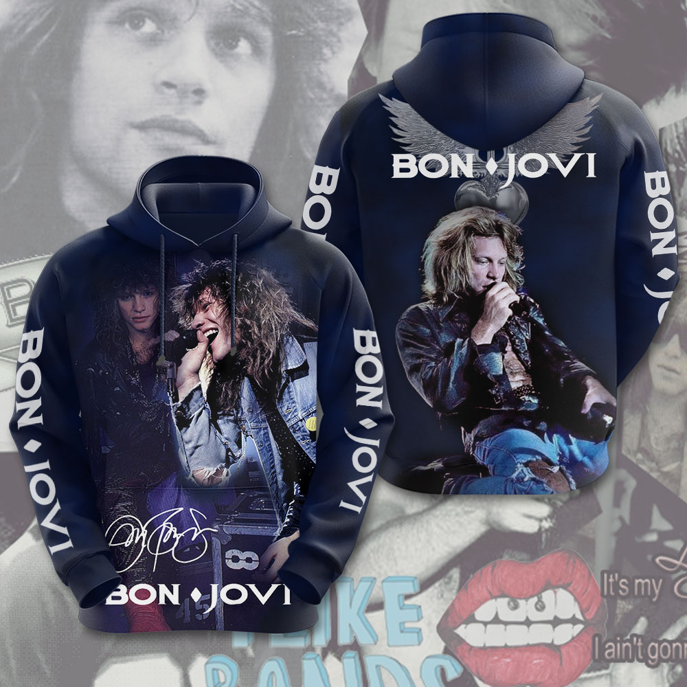 Bon Jovi 3D Apparel MAITM6719 HOODIE