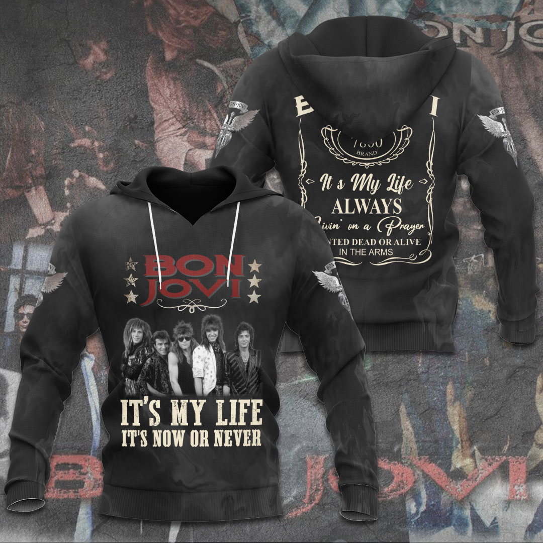 Bon Jovi Apparels TANTN6113 hoodie