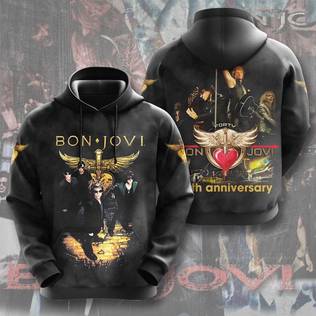 Bon Jovi Hoodie ANHNV4518 PANH