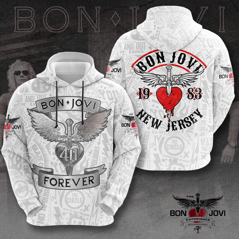 Bon Jovi Hoodie HUANNM4989 Linh