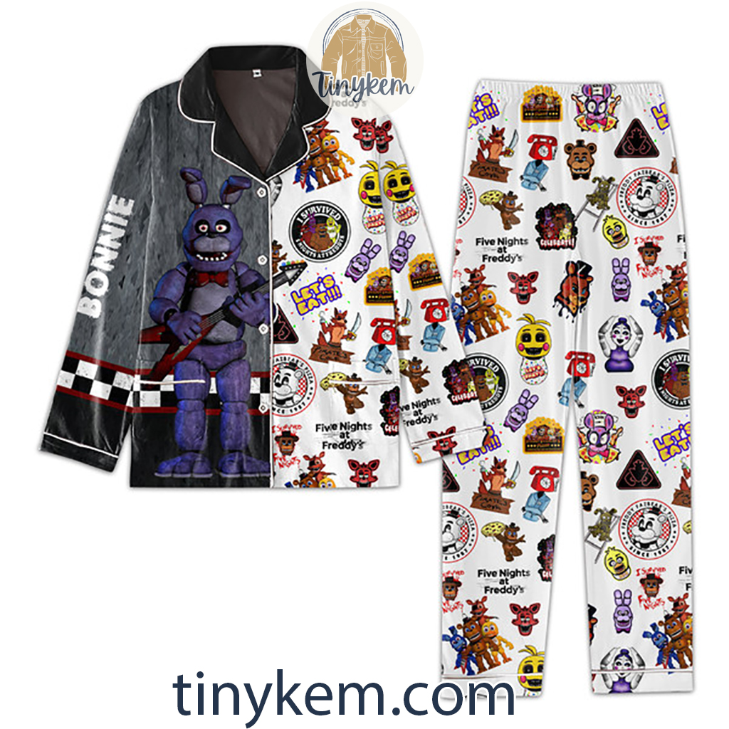 Bonnie In Five Nights at Freddys Pajamas Set2B1 viGJn