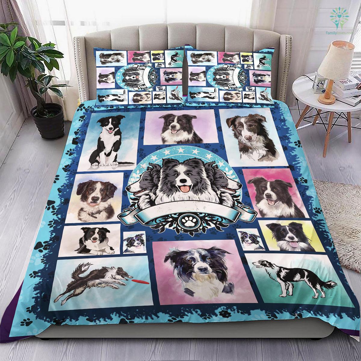 Bordercollieclmdfsherpafleece Bedding Set 12