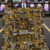 Boston Bruins 100th Anniversary 1924 2024 The Bruins Fleece Blanket Quilt 1 9uavj