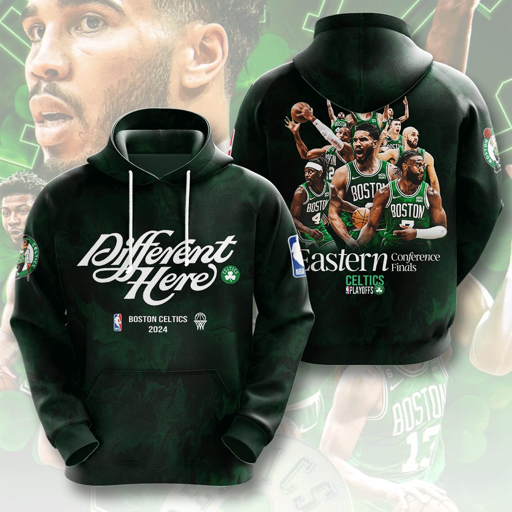 Boston Celtics 3D Apparel MAITM6802 hoodie