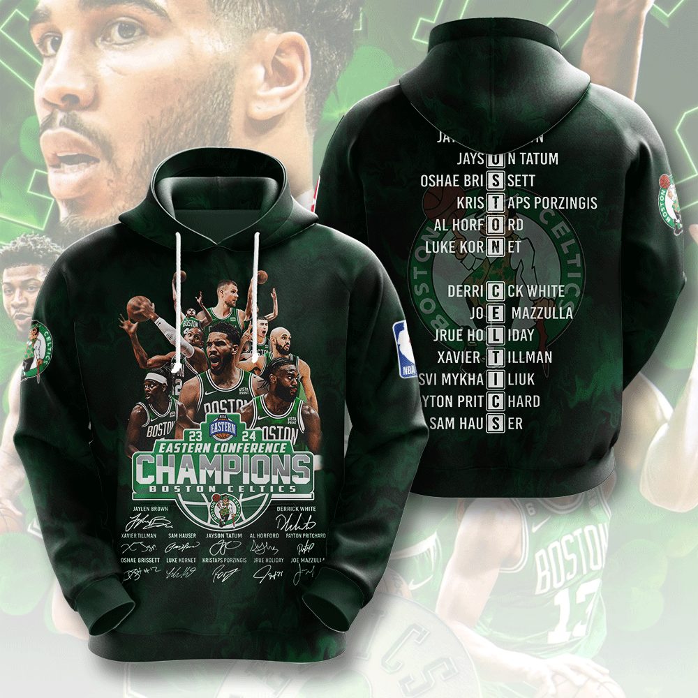 Boston Celtics 3D Apparel MAITM6893 hoodie