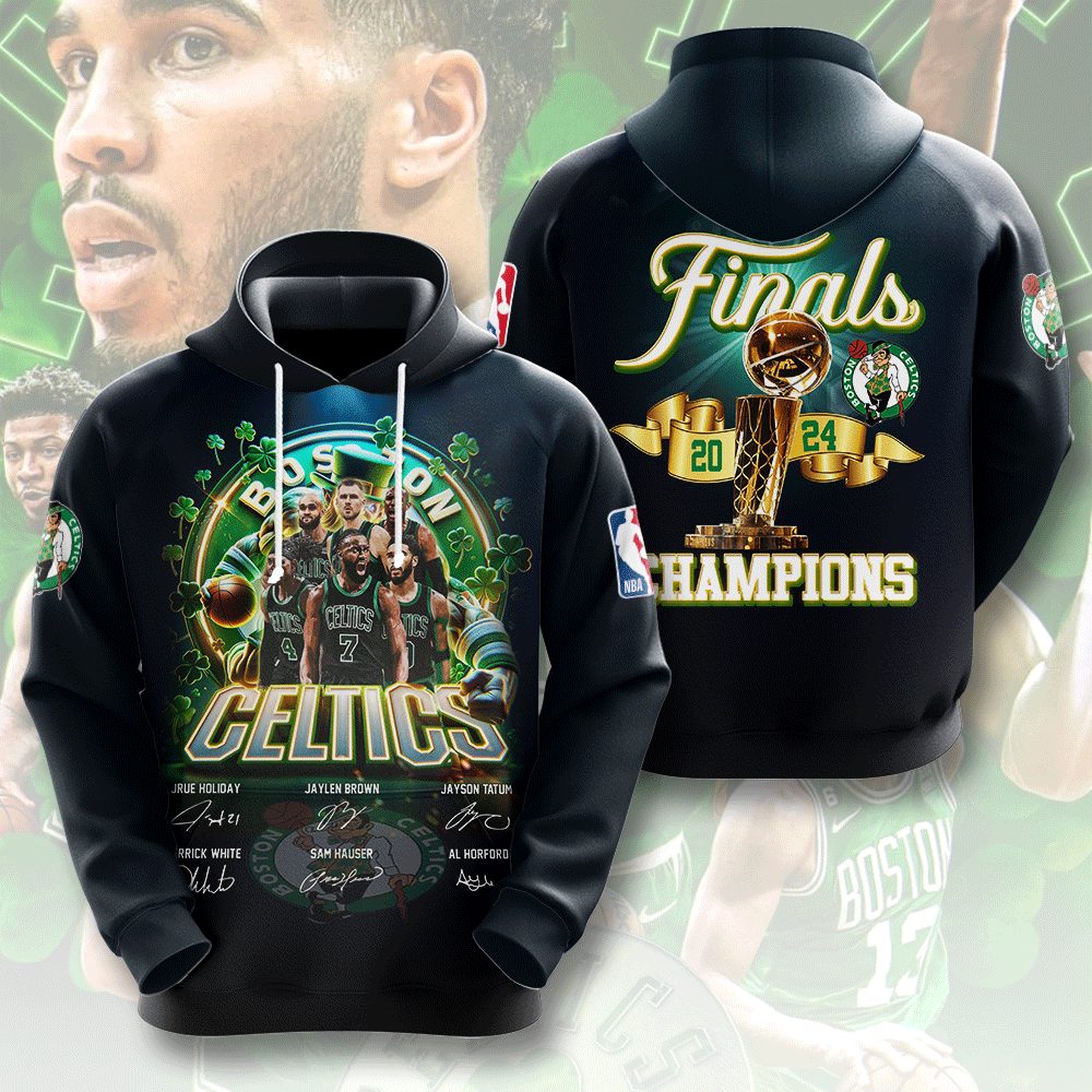 Boston Celtics 3D Apparel MAITM7041 hoodie