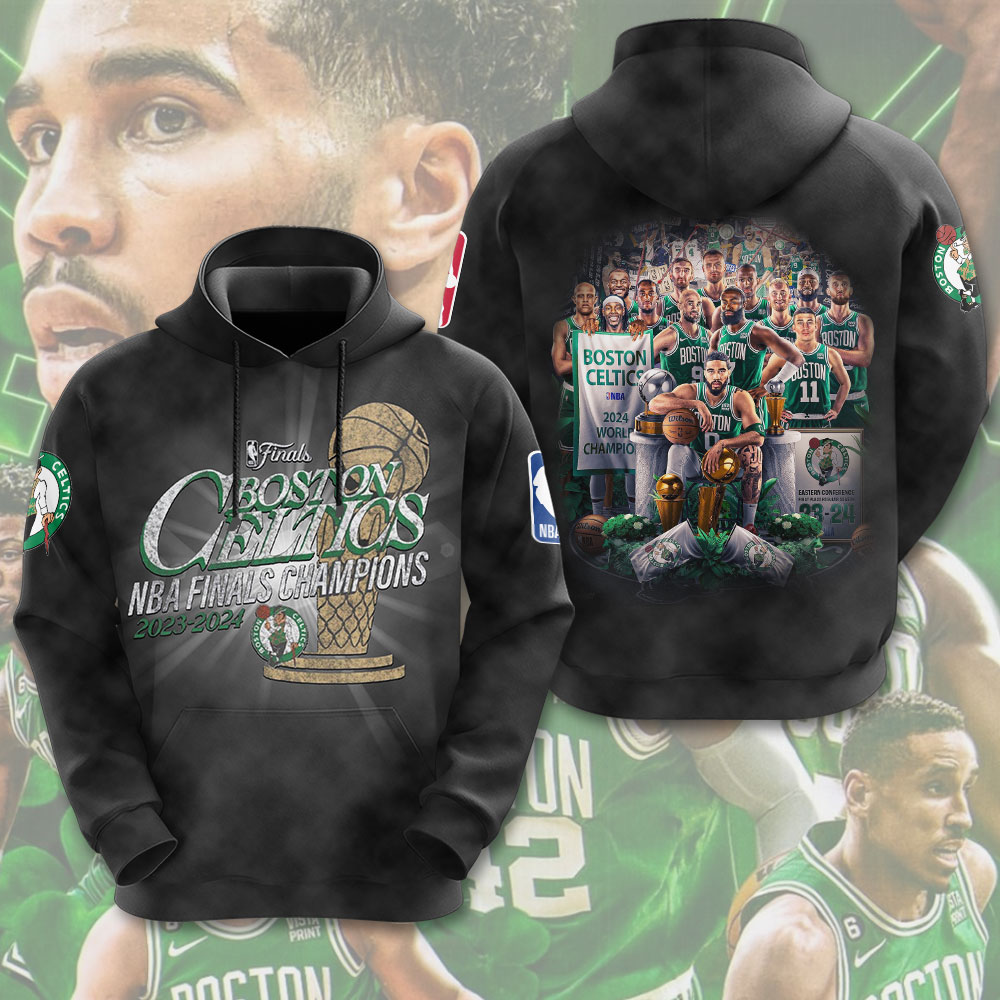 Boston Celtics 3D Apparel MAITM7186 HOODIE