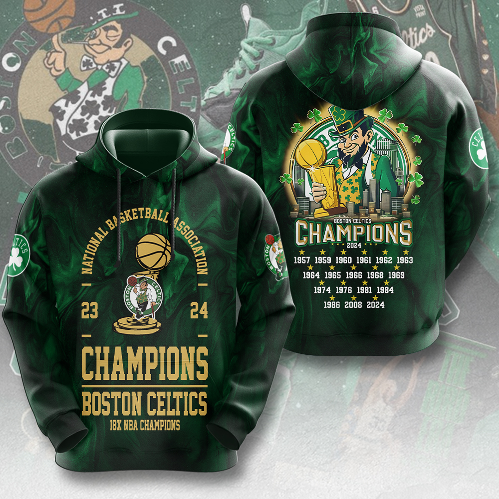 Boston Celtics Hoodie E28093 HUANNM5434 Linh