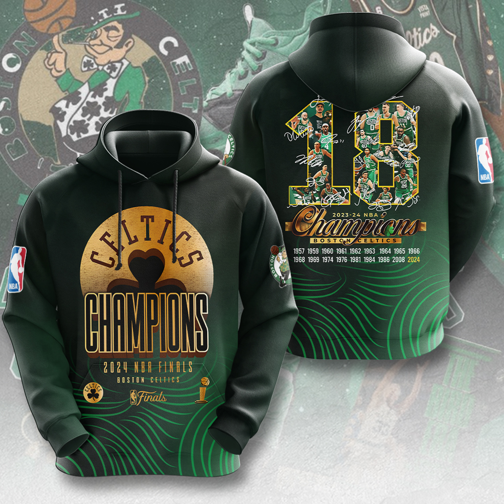 Boston Celtics Hoodie E28093 HUANNM5570 Linh