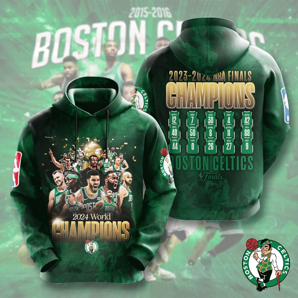 Boston Celtics Hoodie HOATT5243 Yuna