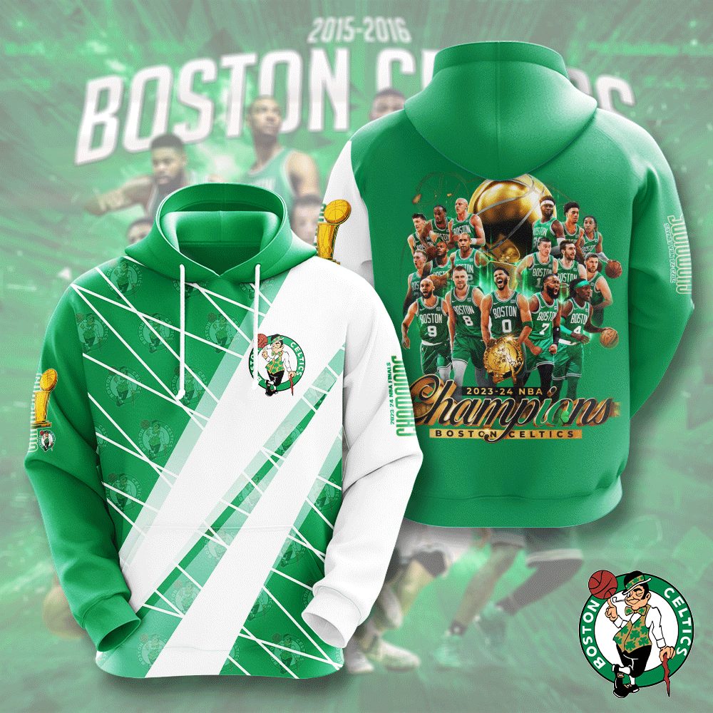 Boston Celtics Hoodie HOATT5256 Yuna