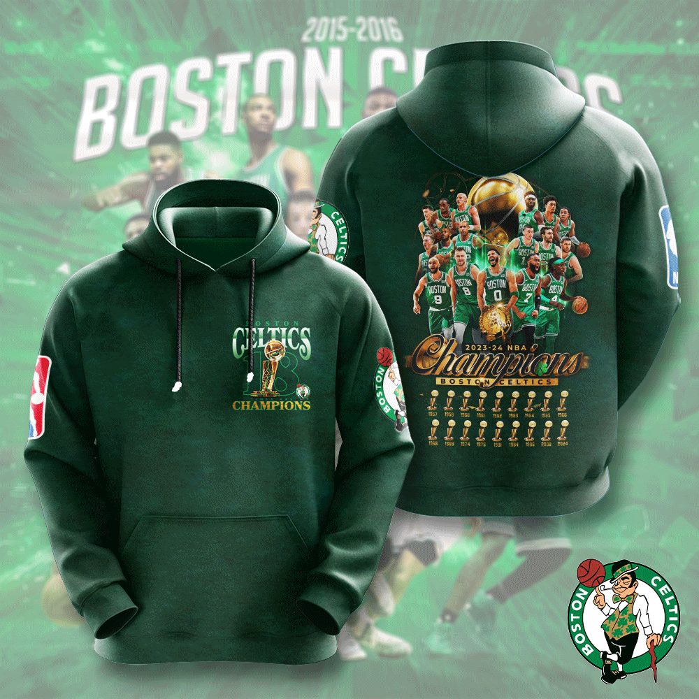 Boston Celtics Hoodie HOATT53666 Yuna