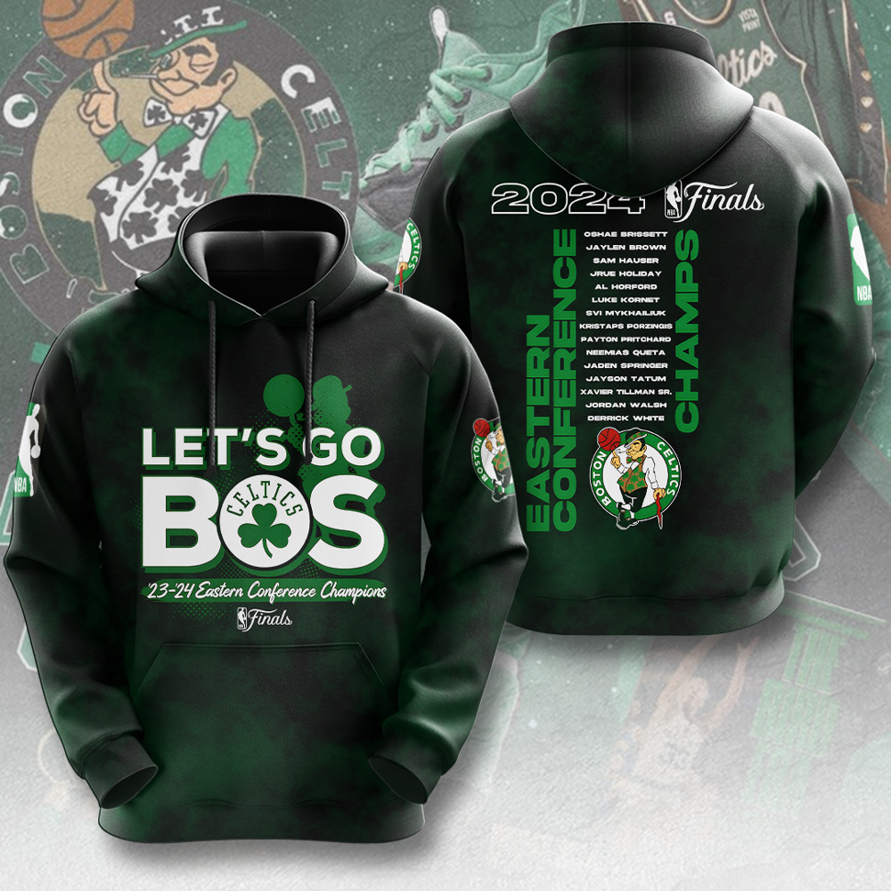 Boston Celtics Hoodie HUANNM5200 Linh