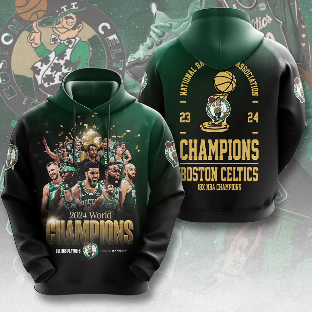 Boston Celtics Hoodie HUANNM5384 Linh