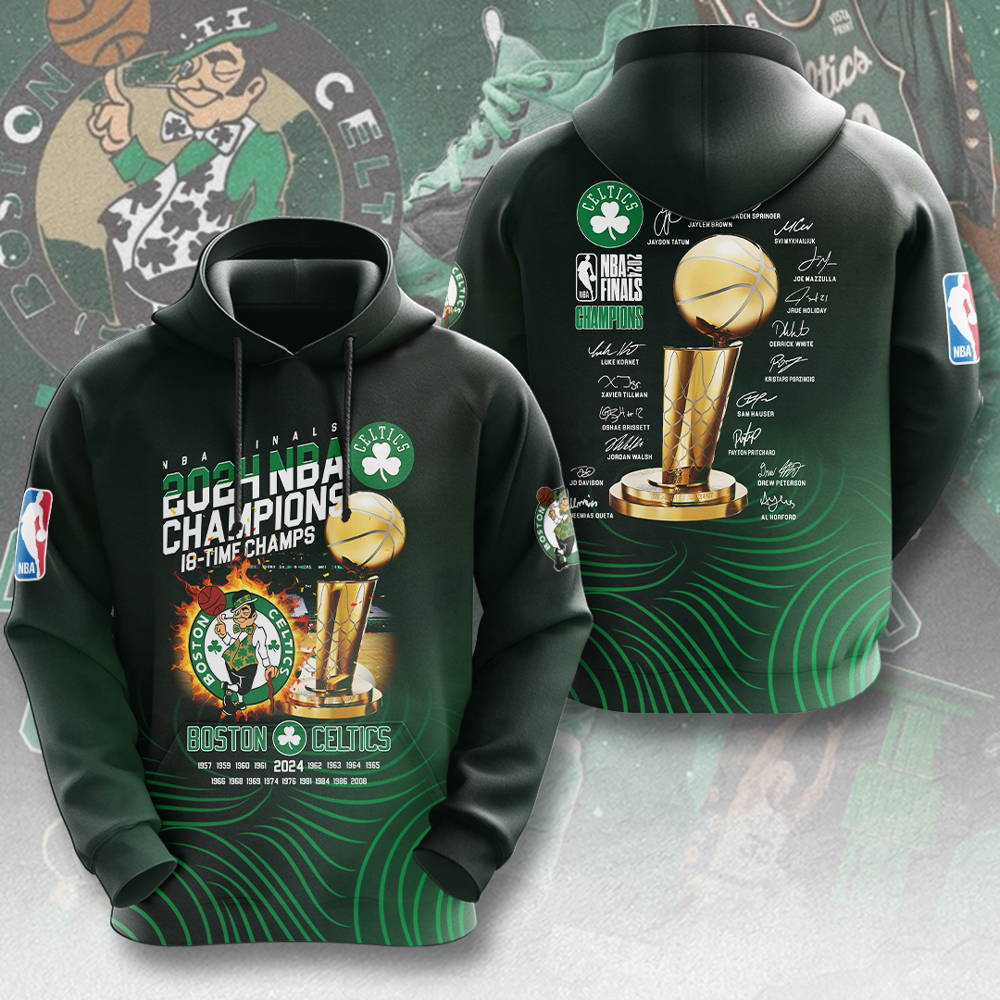 Boston Celtics Hoodie HUANNM5392 Linh