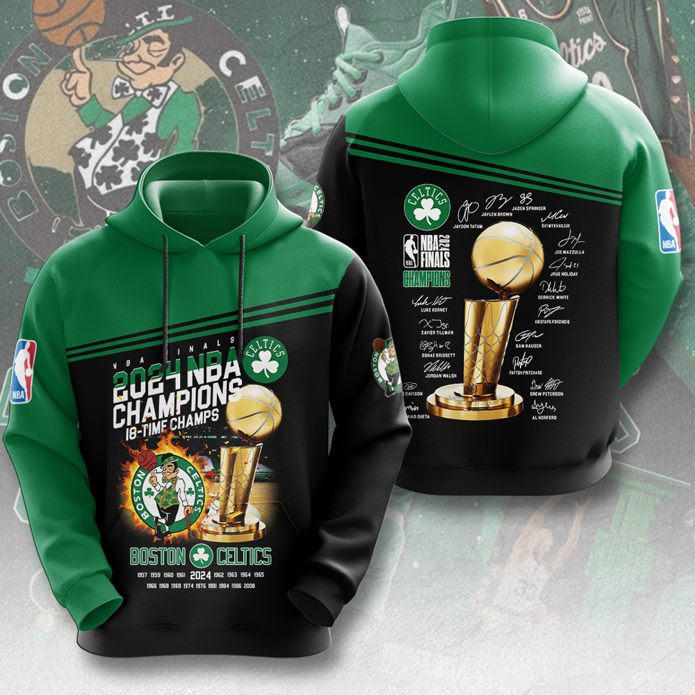 Boston Celtics Hoodie HUANNM5402 Linh