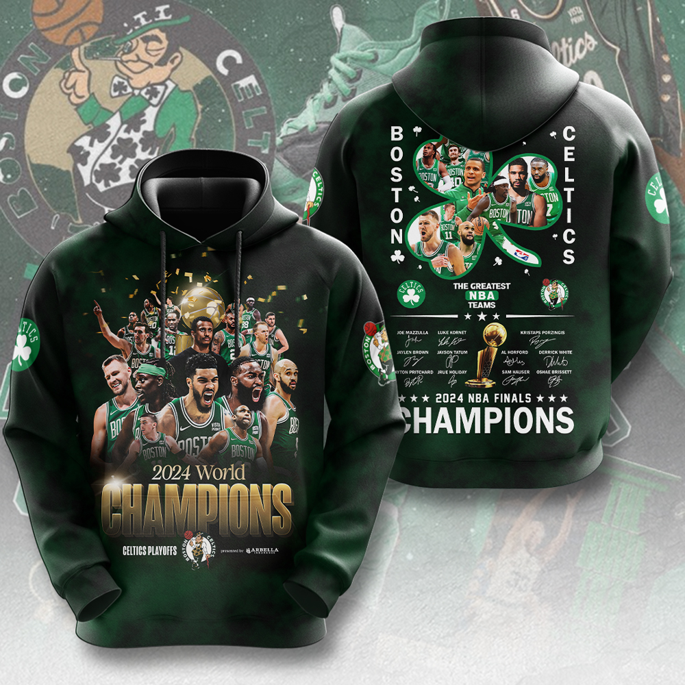 Boston Celtics Hoodie HUANNM5407 Linh