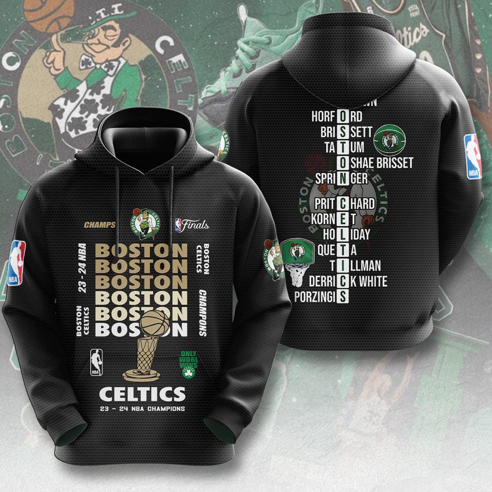 Boston Celtics Hoodie HUANNM5408 Linh