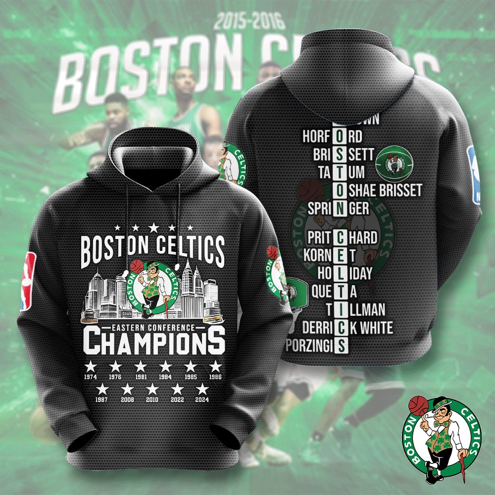 Boston Celtics hoodie HUANNM5237 Yuna