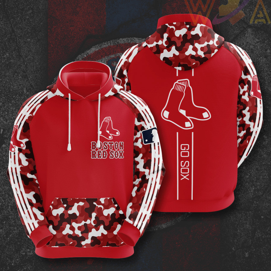 Boston Red Sox 3D Hoodie 05