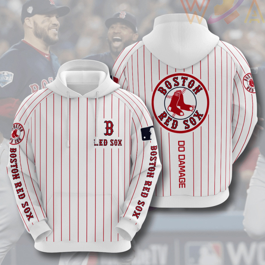 Boston Red Sox 3D Hoodie 06