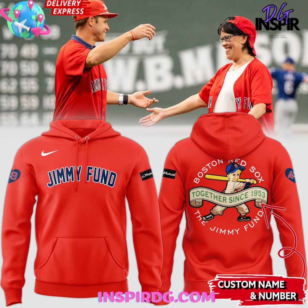 Boston Red Sox Jimmy Fund 2024 Hoodie 1