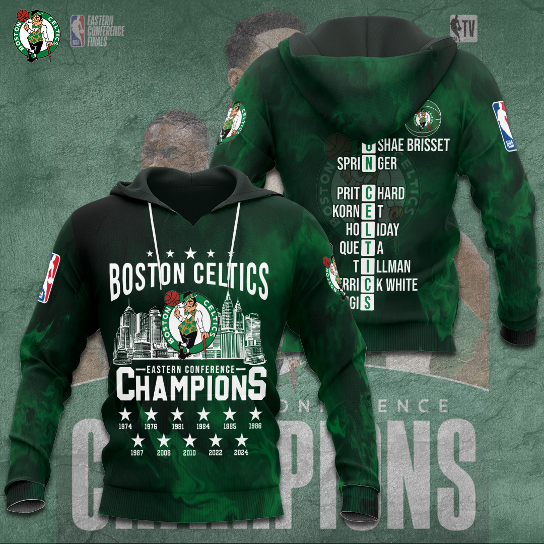 Boston Celtics Apparel TANTN6660 Hoodie