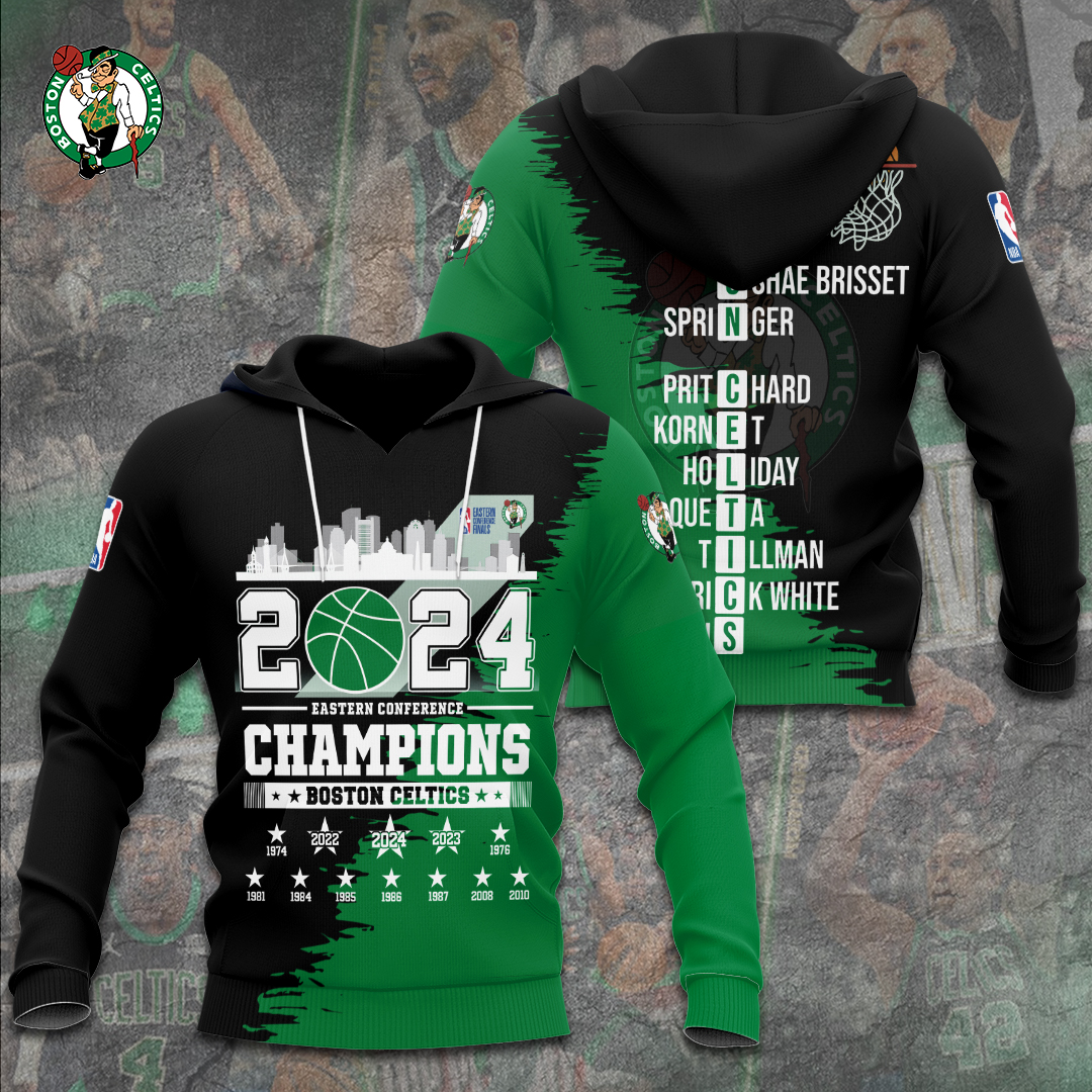 Boston Celtics Apparel TANTN6674 Hoodie