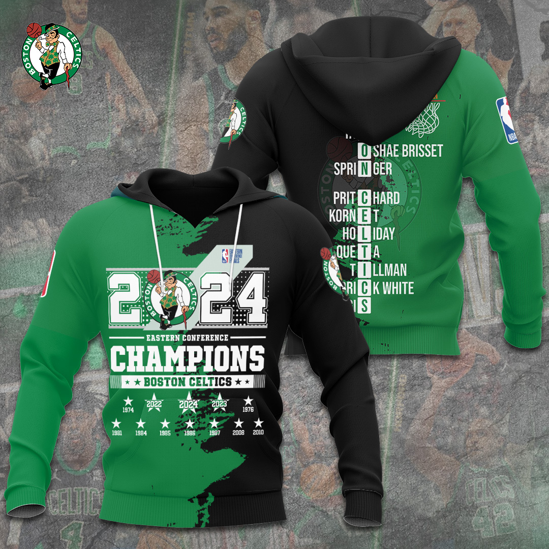 Boston Celtics Apparel TANTN6675 hoodie