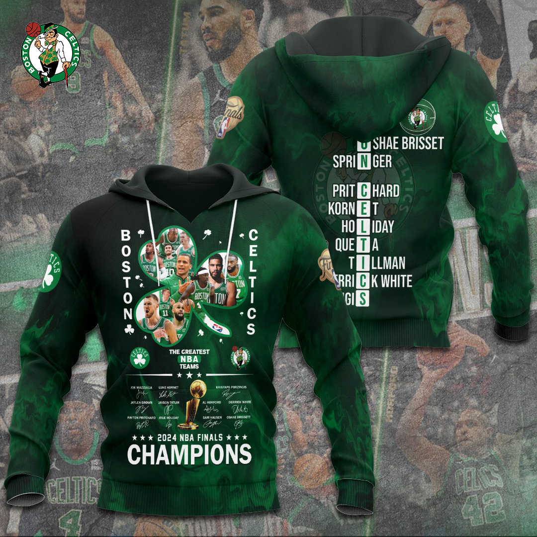 Boston Celtics Apparel TANTN6990 Hoodie