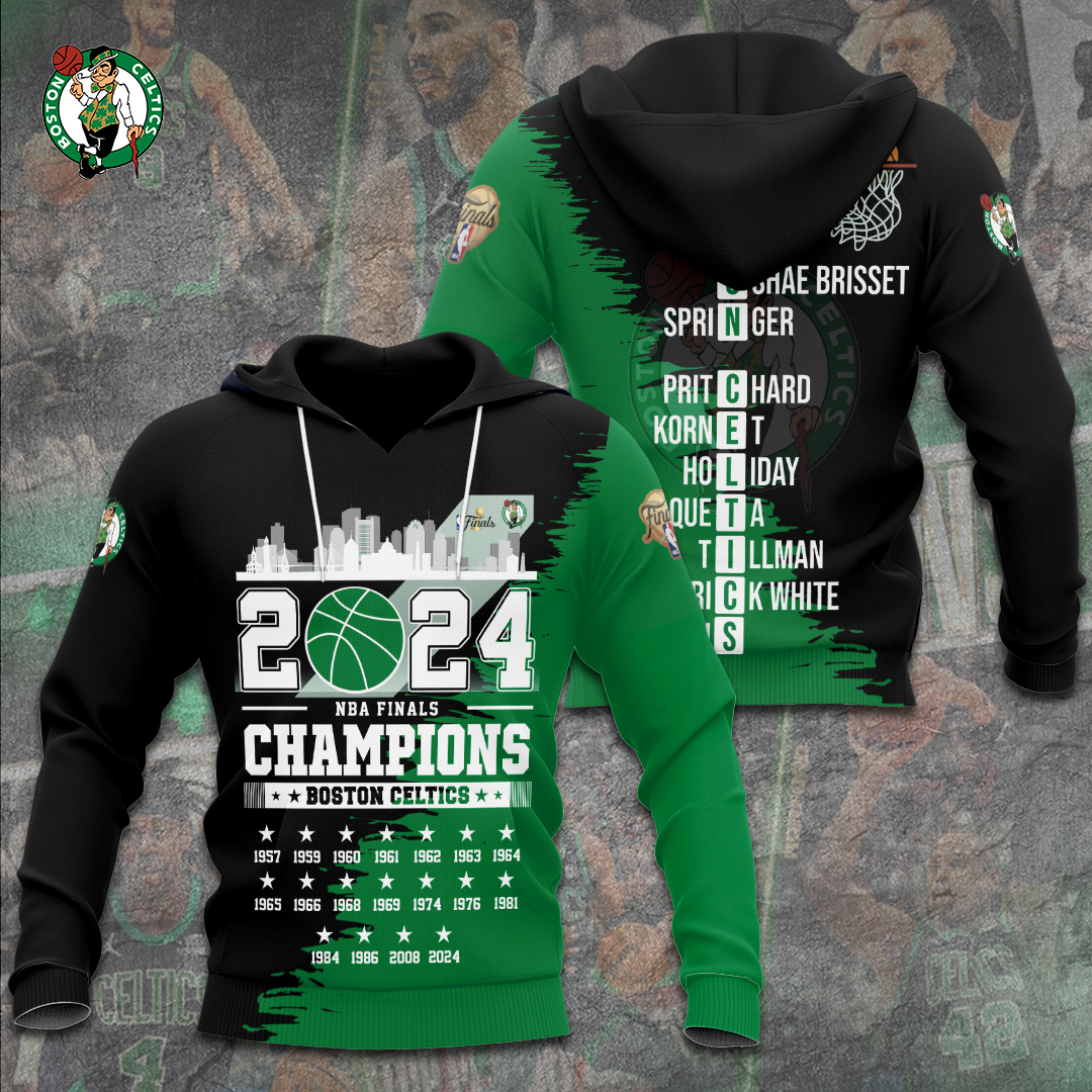 Boston Celtics Apparel TANTN6993 Hoodie