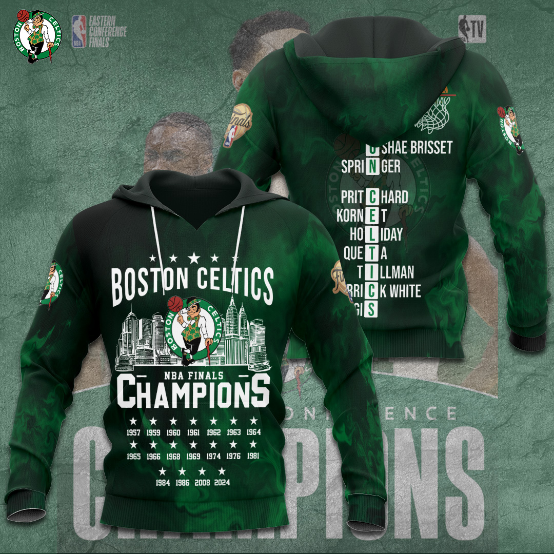 Boston Celtics Apparel TANTN6996 Hoodie