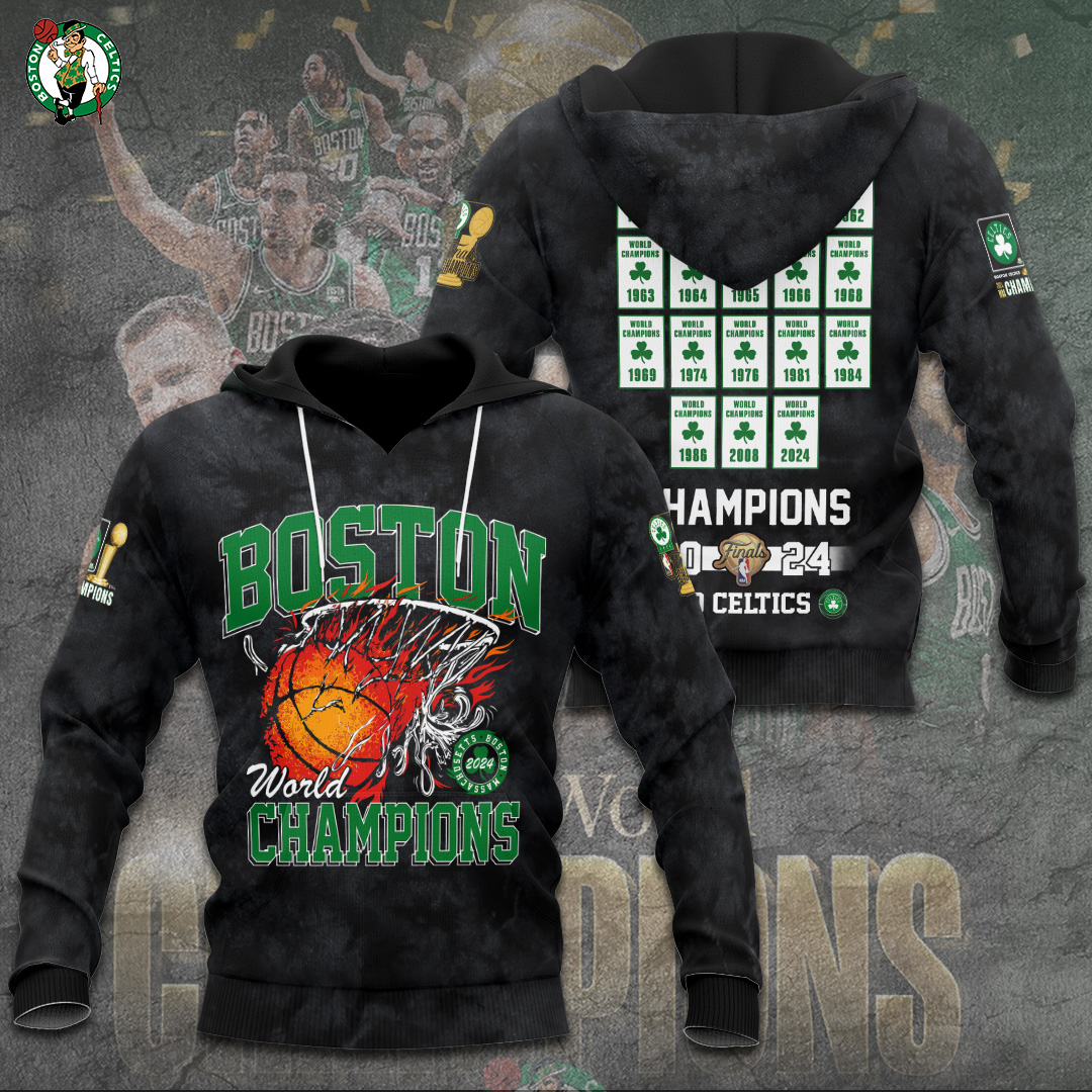 Boston Celtics Apparel TANTN7063 Hoodie