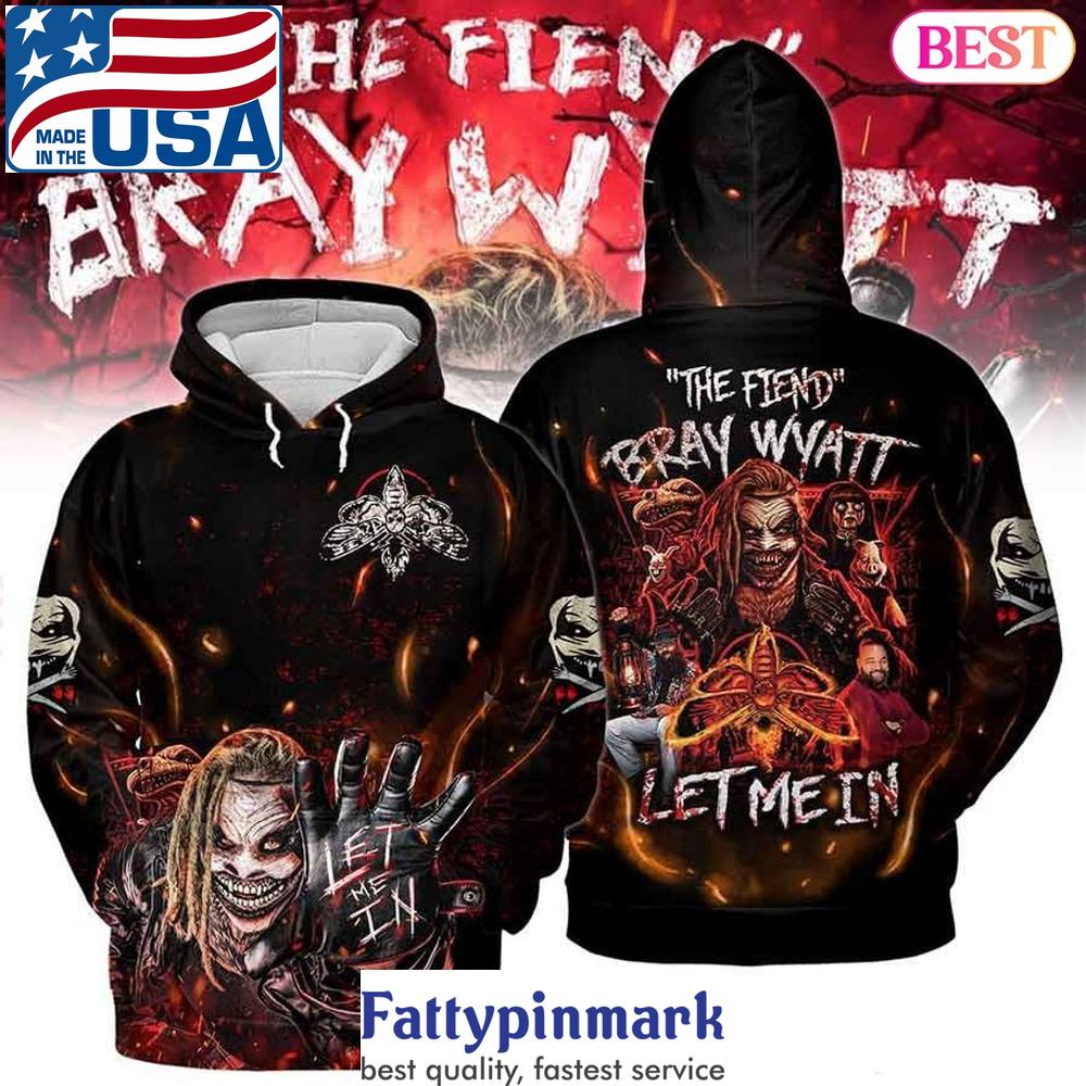 Bray Wyatt The Fiend Let Me In Hoodie 1