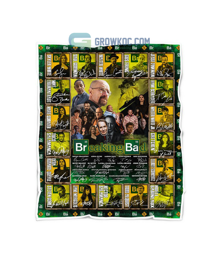 Breaking Bad Crime Drama TV Thank You For The Memories Fleece Blanket Quilt