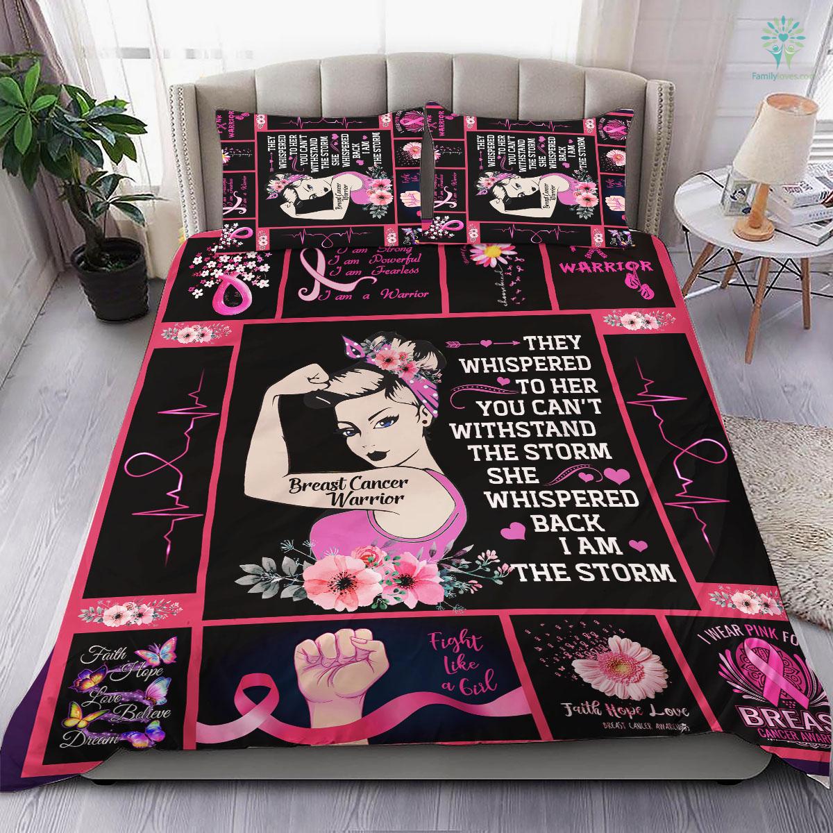 Breast Cancer Warrior Ct Bedding Set 10