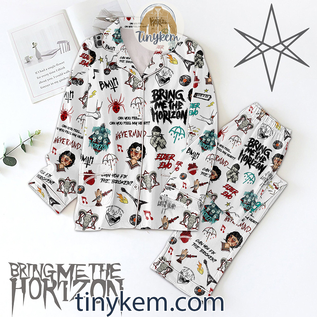 Bring Me the Horizon Icons Bundle Pajamas Set2B1 XqmGy