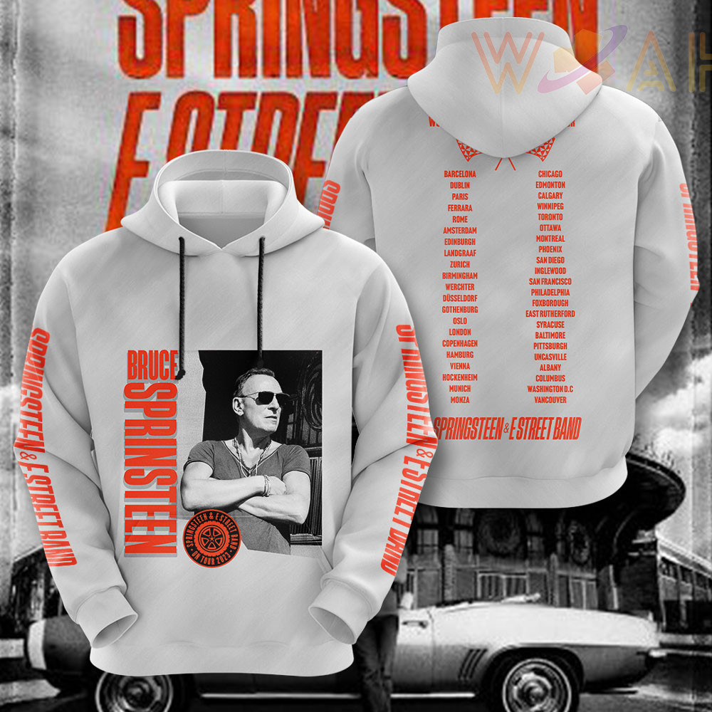 Bruce Springsteen 2023 Hoodie WOAHTEE091023S8